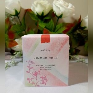 Thymes Kimono Rose Aromatic Candle - 7.5 oz